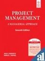 Uop Project Management A Managerial Approach 5th Edition Print EBook
