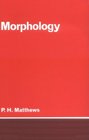 Morphology An Introduction to the Theory of WordStructure