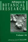 Advances in Botanical Research Vol 16