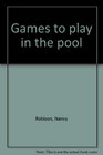 Games to play in the pool