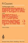 Vorlesungen ber Differential und Integralrechnung Band 2 Funktionen mehrerer Vernderlicher