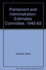 Parliament and Administration Estimates Committee 194565