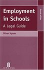 Employment in Schools A Legal Guide