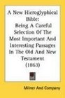A New Hieroglyphical Bible Being A Careful Selection Of The Most Important And Interesting Passages In The Old And New Testament