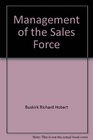 Management of the sales force