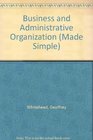 Business and Administrative Organization