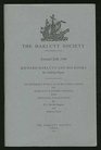 Richard Hakluyt and His Books An Interim Census of Surviving Copies of Hakluyt's Divers Voyages and Principle Navigations