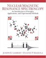 Nuclear Magnetic Resonance Spectroscopy An Introduction to Principles Applications and Experimental Methods