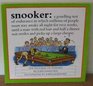 Snooker Dictionary
