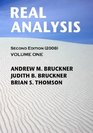 Real Analysis Second Edition