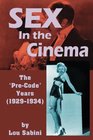 Sex In the Cinema The PreCode Years