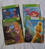 LeapFrog Tag Books The Little Mermaid Adventures Under the Sea Tangled the Princess Frog Tinkerbell's True Talent