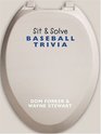 Sit  Solve Baseball Trivia
