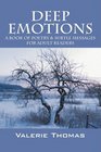Deep Emotions A Book of Poetry  Subtle Messages for Adult Readers