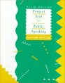 Project Text for Public Speaking