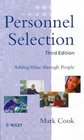 Personnel Selection Adding Value Through People 3rd Edition
