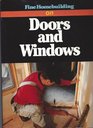 Fine Homebuilding on Doors Windows and Skylights