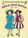 Cut  Color Paper Dolls Alice and Anna