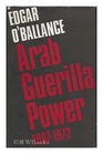 Arab Guerilla Power 1967  1972