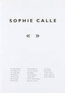 Sophie Calle The Reader