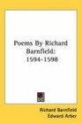 Poems By Richard Barnfield 15941598