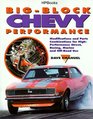 BigBlock Chevy Performance Modifications and Parts Combinations for High Performance Street Racing Marine and OffRoad Use