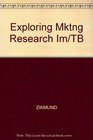 Exploring Mktng Research Im/TB