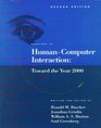 Readings in HumanComputer Interaction Toward the Year 2000