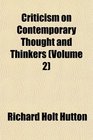 Criticism on Contemporary Thought and Thinkers