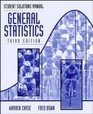 General Statistics Student Solutions Manual