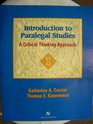 Introduction to Paralegal Studies A Critical Thinking Approach