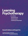 Learning Psychotherapy A TimeEfficient ResearchBased and OutcomeMeasured Psychotherapy Training Program