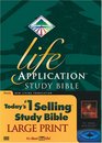 Life Application Study Bible NLT, Large Print Indexed (New Living Translation)