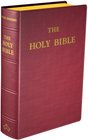 DouayRheims Bible Standard size Flexible Cover Burgundy colour