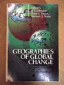Geographies of Global Change Remapping the World in the Late Twentieth Century