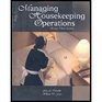 Managing Housekeeping OperationsWith Examination