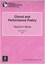 Choral and Performance Poetry