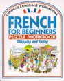 French Puzzle Workbook  Shopping and Eating