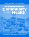 An Introduction to Community Health Student Notetaking Guide