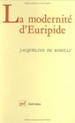 La modernite d'Euripide