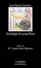 Antologia De Prosa Lirica/ Anthology of Lyrical Prose