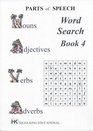 Nouns Adjectives Verbs Adverbs Word Search Bk 4