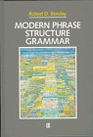 Modern Phrase Structure Grammar