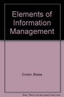 Elements of Information Management