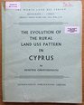 Evolution of Rural Land Use Pattern in Cyprus