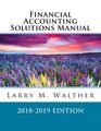 Financial Accounting Solutions Manual 20182019 Edition