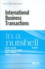 International Business Transactions in a Nutshell 9th