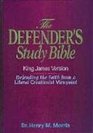 KJV  Defender's Study Bible by Dr Henry Morris PhD