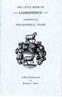 The Book of Lambsprinck Concerning the Philosophical Stone