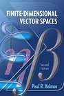 FiniteDimensional Vector Spaces Second Edition